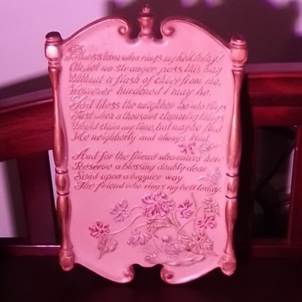 Spiritual plaque